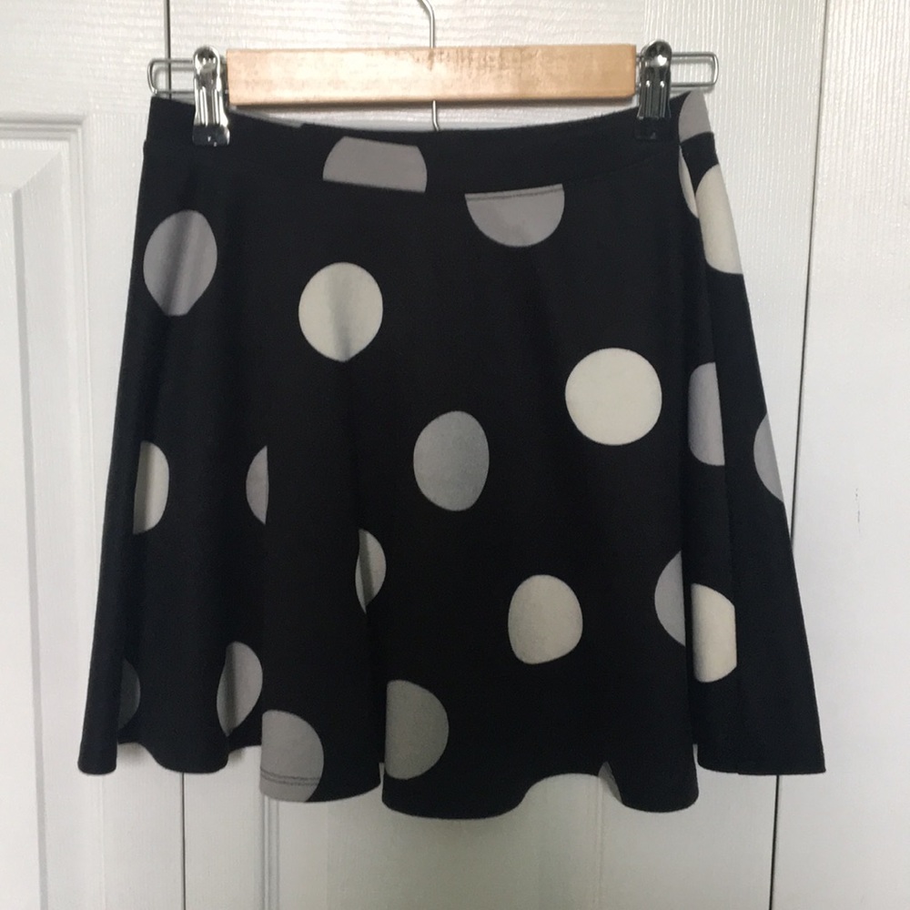 Polka dot skater skirt